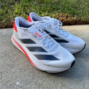 Adidas White and Black Running Shoes